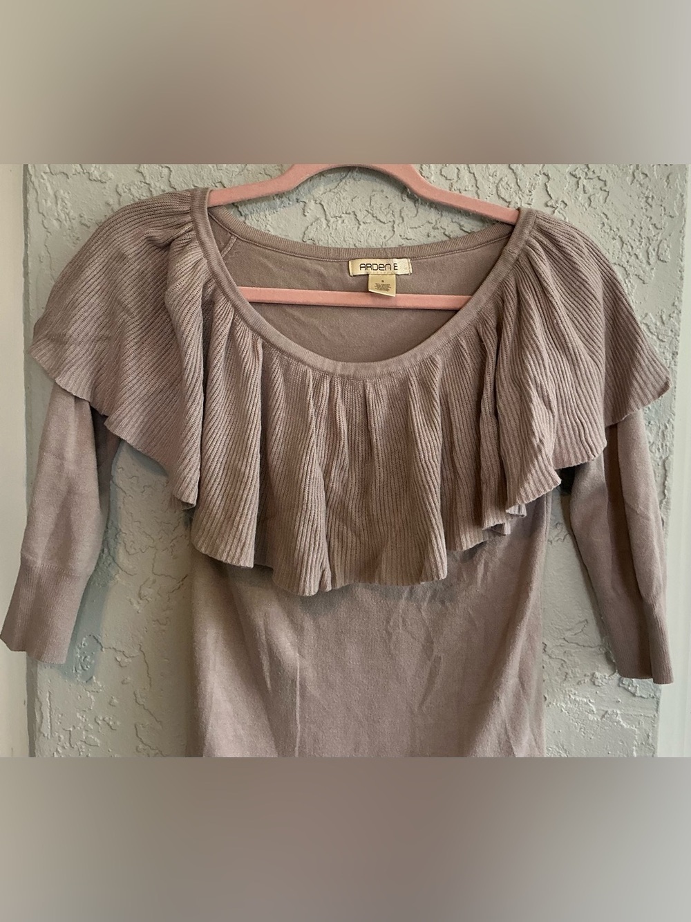 Arden B Ruffle Yoke Blouse - Picture 2 of 7